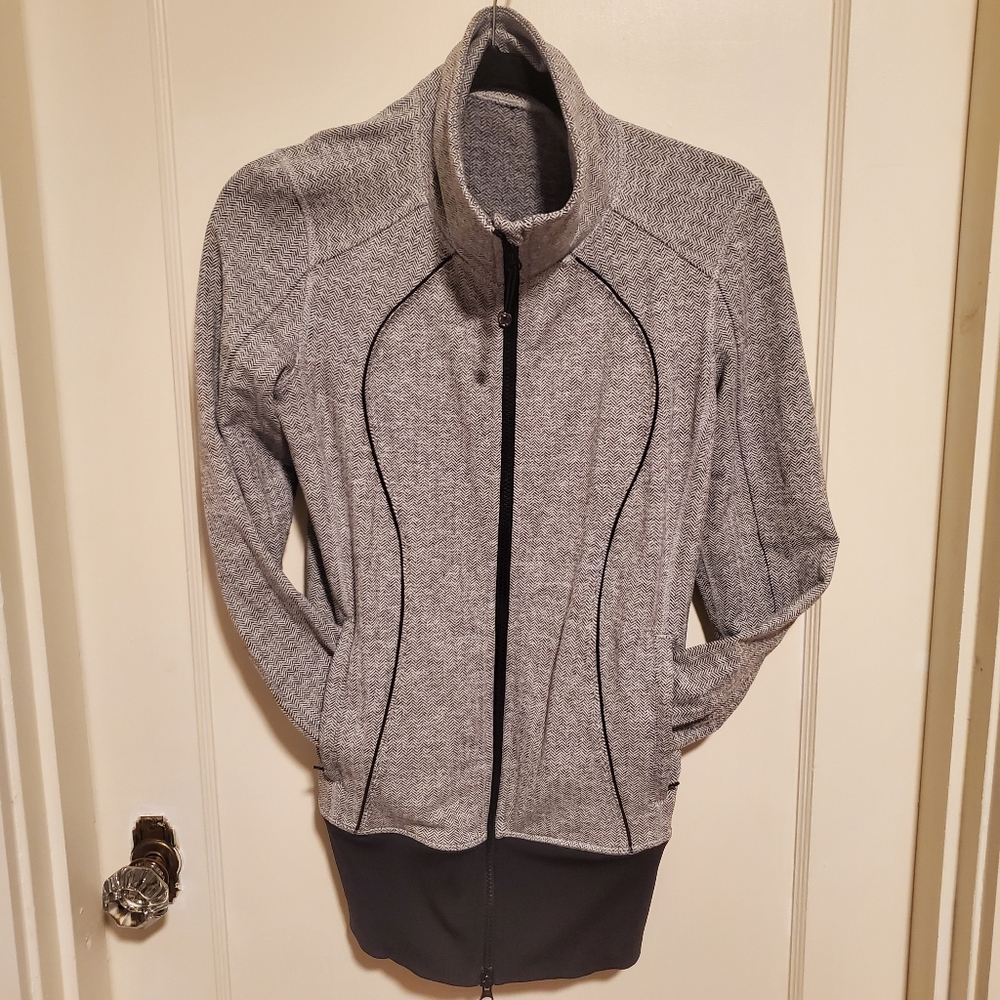 Lululemon Nice Asana Herringbone Jacket